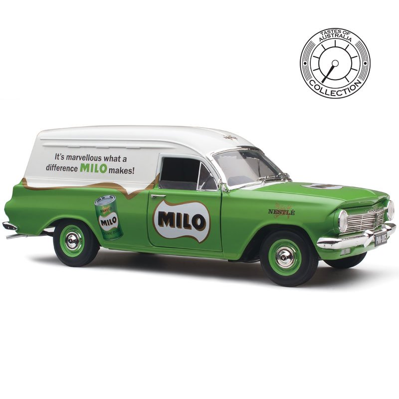 Classic Carlectables 1:18 Holden EH Panel Van Tastes of Australia Collection No.05 - Milo