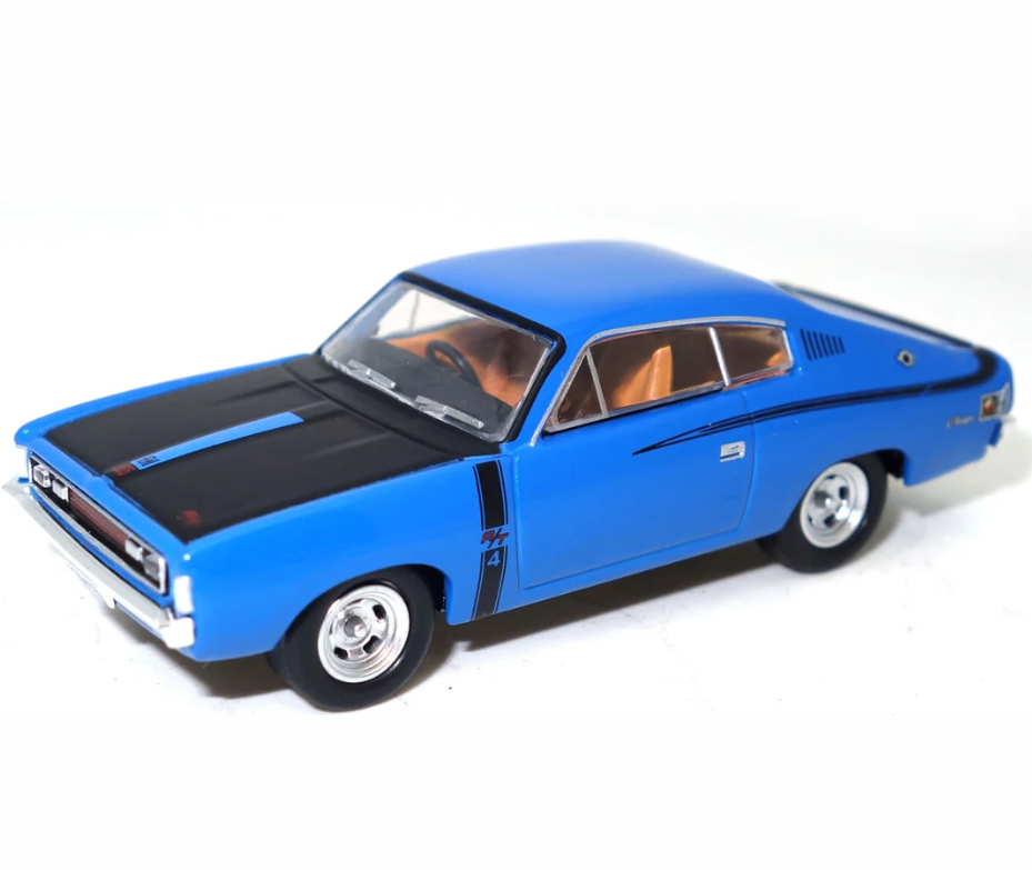 Road Ragers Models Road Ragers - 1:64 Model 1973 E49 Charger R/T (Blue) – The Depot