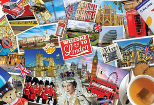 eurographics puzzle london bus tin 550pc