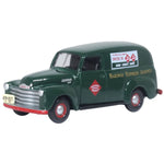 Oxford 1950 Chevrolet Panel Van - Railway Express (1/87 Scale)