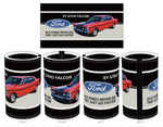 Can Cooler - XY GTHO Falcon Red