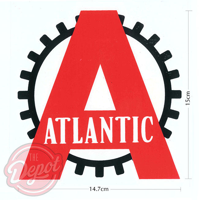 Water Transfer - 'ATLANTIC' Cog Decal