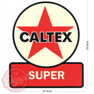 Water Transfer - 'CALTEX KEYHOLE SUPER' Decal suit Electric Pumps