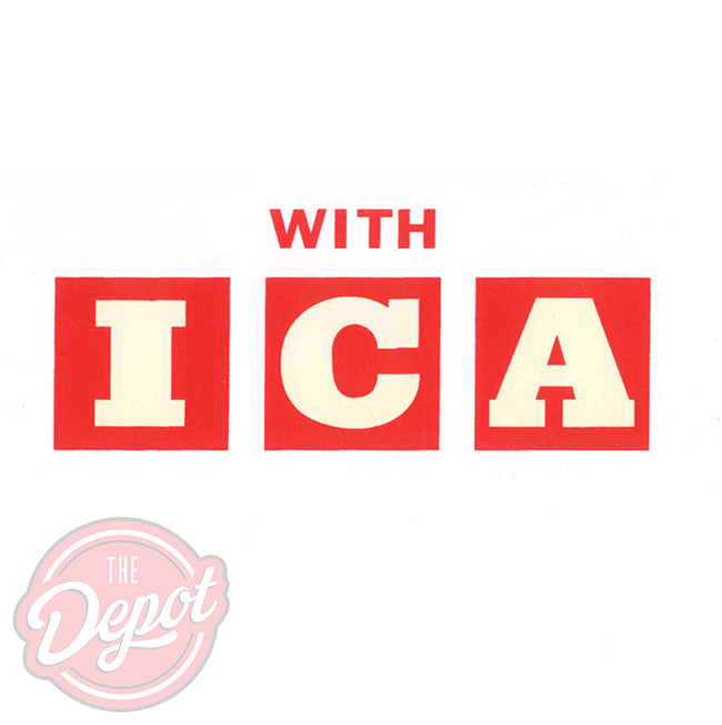 Water Transfer - 'ICA' Shell Decal