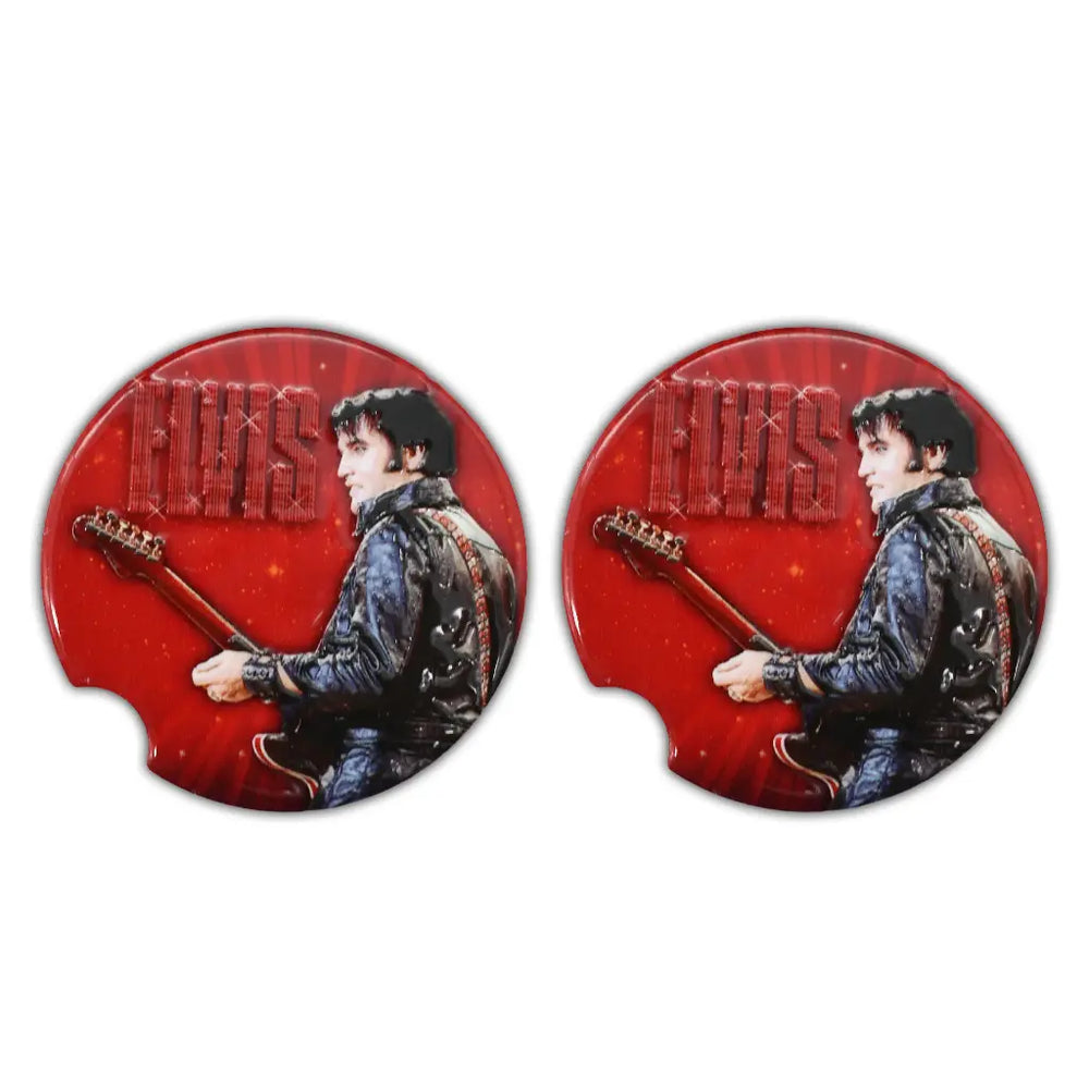 Car Coasters - Elvis '68 Name