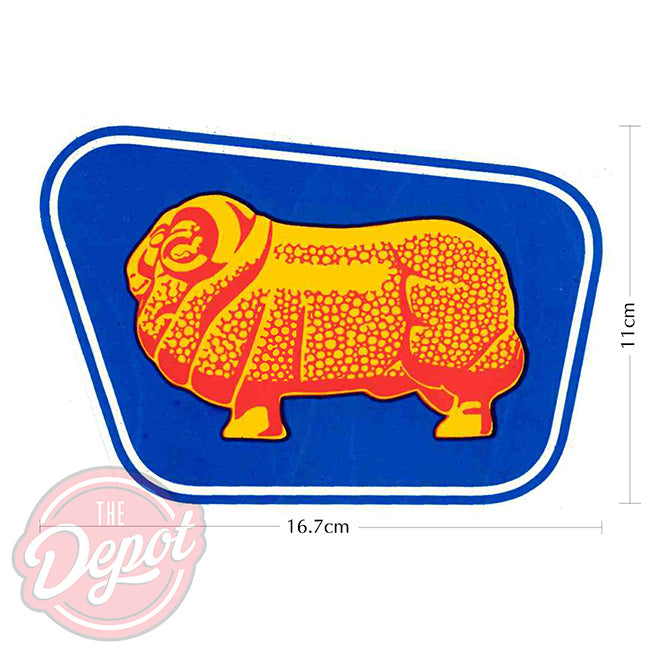 Water Transfers - 'GOLDEN FLEECE RAM' for Hyboy Pumps and Electric Pumps (Medium)