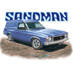 Tin Sign - Holden 1976 HX Sandman