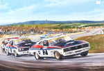 Tin Sign - XC Ford Moffatt 2 & 1 Bathurst '77