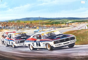 Tin Sign - XC Ford Moffatt 2 & 1 Bathurst '77