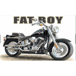 Tin Sign - Harley Davidson Fat Boy