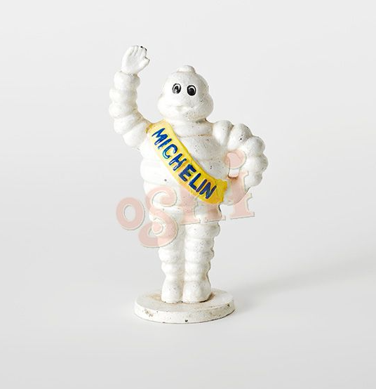 Cast Iron Figurine - Mich Man Money Bank