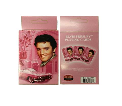 Elvis Playing Cards - Pink Cadillac