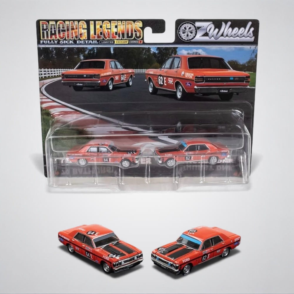 1:64 OzWheels FSD Twin Set - Racing Legends: 70 Bathurst Winner & 70 Bathurst DNF