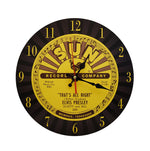 Sun Records Elvis Clock