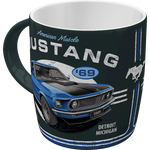 Ford Mustang Mug - 1969 Mach 1 Blue