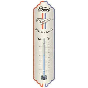Ford Mustang Logo Thermometer