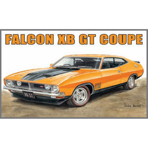 Tin Sign - Ford Falcon XB GT Coupe