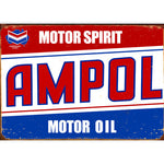 Tin Sign - Ampol Australia