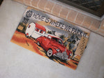 PVC Backed Coir  Caravan Home Doormat