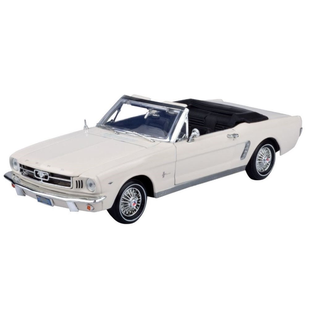 1:18 1964 1/2 Ford Mustang (Convertible) White