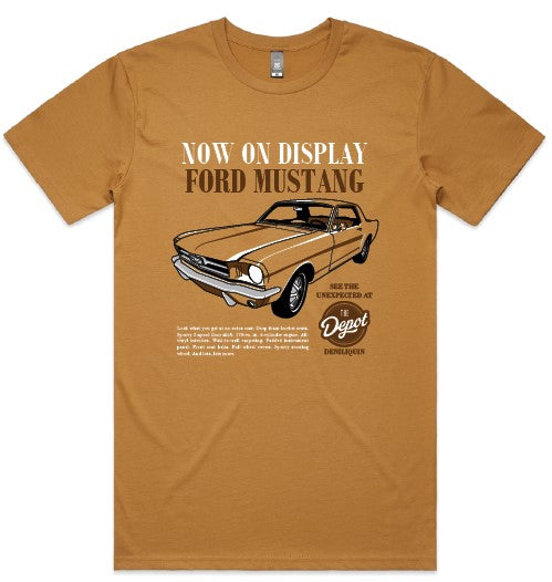 The Depot Tee - Mustang