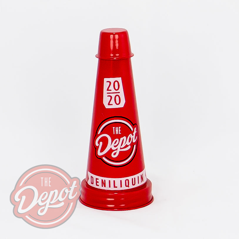 Reproduction Glass Oil Bottle - The Depot Quart