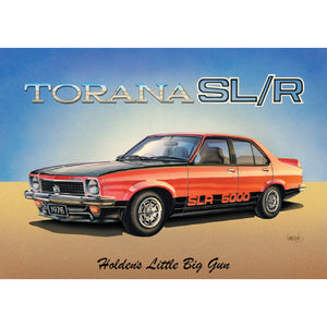 Tin Sign - Torana SLR 5000