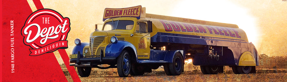 The Depot Bumper Sticker - Golden Fleece Tanker