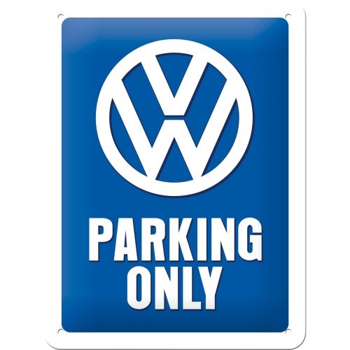Tin Sign - VW Parking Only (Small)