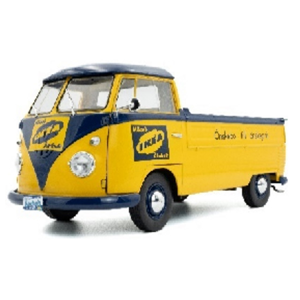1:18 1950 Volkswagen T1 Pickup - Yellow Ikea
