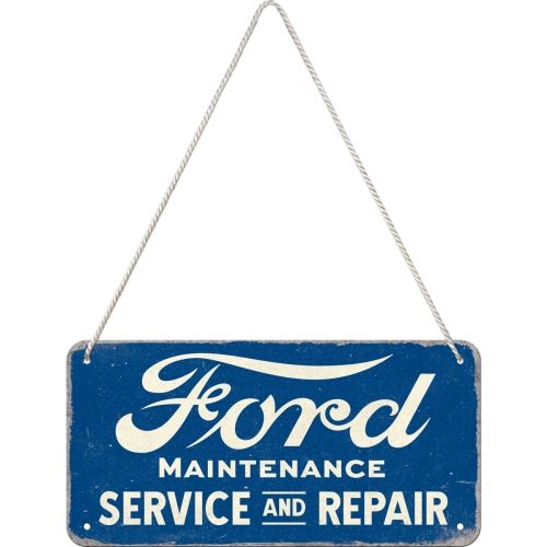 Tin Sign - Ford Service & Repair (Hanging Sign)