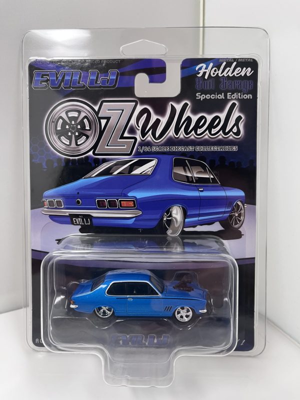 1:64 Oz Wheels Evil LJ Torana - Fully Sick Detail in Protector