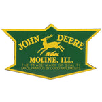Embossed Magnet - John Deere Vintage (8.9cm x 5cm)