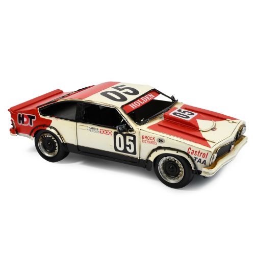 1978 Torana Bathurst Car Metal Collectable - Red and Cream