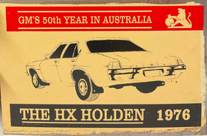 Tin Sign - The HX Holden 1976