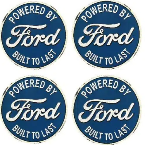 Powered by Ford Coasters (pack of 4)