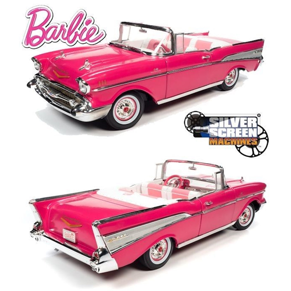 1:18 Chevrolet Bel Air Convertible - Barbie Hot Pink