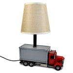 USB Powered LED Lamp - Container Truck (Red)