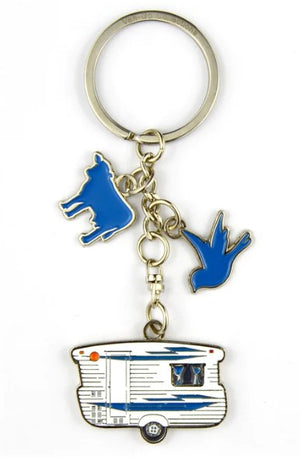 Keyring - 'Bluey Caravan'