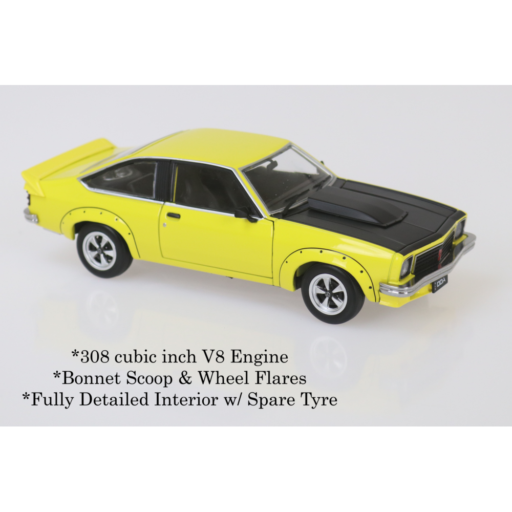 1:24 Holden A9X Torana - Yellow