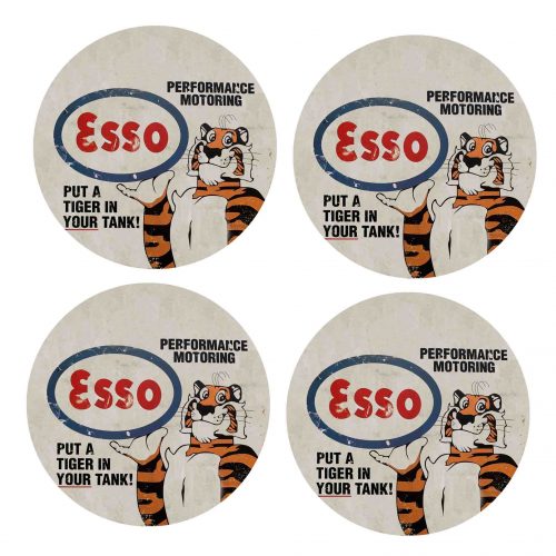 Fuel Designs Coaster - Esso (pack of 4)