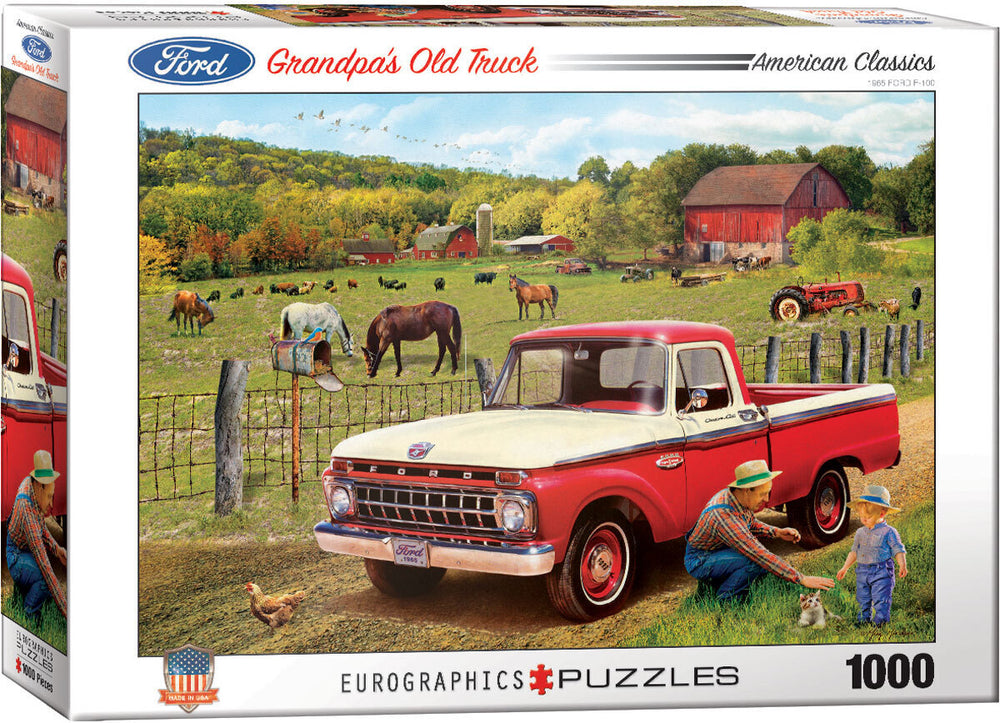 Eurographics Puzzle Ford - Grandpa's Old Truck 1000PC