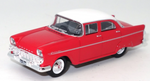 Road Ragers - 1:64 Model EK Special Sedan with wheel spats (Red with white roof)