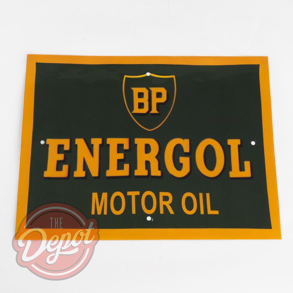 Acrylic Coated Sign - BP Energol