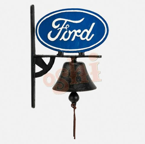 Cast Iron Bell - Ford Oval