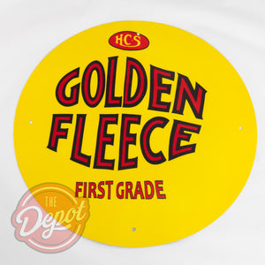 Acrylic Coated Sign - Golden Fleece First Grade