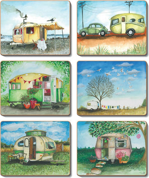 Placemats - Vintage Caravan