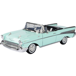 1:18 1957 Chevrolet Bel Air Convertible - Light Green