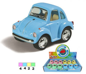 2" Little Volkswagen Beetle (Assorted Pastel Colour)