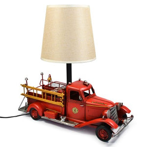 USB Powered LED Lamp - Firetruck